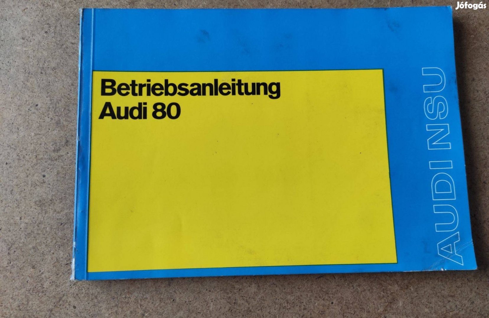 Audi 80, NSU kezelési utasítás 1973
