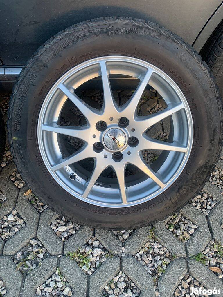 Audi A1 A2 A3 Skoda Volkswagen R15 könnyűfém alu felni szett téli gumi