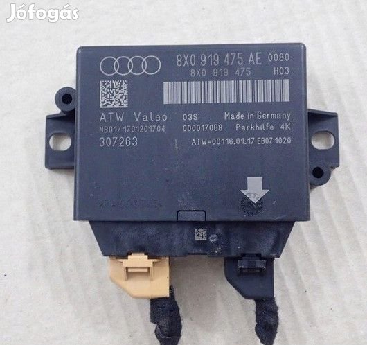 Audi A1 (8X), Audi Q3 (8U) PDC vezérlő elektronika 8x0919475ae