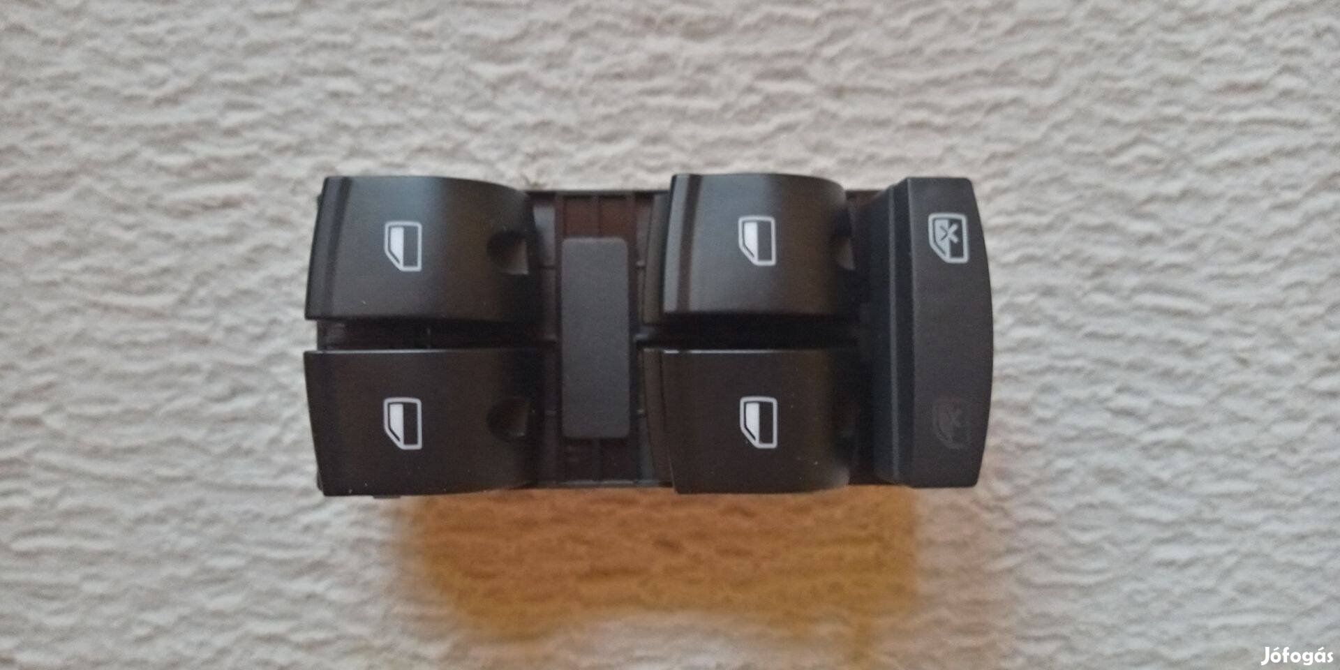 Audi A2 A3 A4 A6 A8 Q7 Seat Exeo új bal első ablak ablakemelő kapcsoló