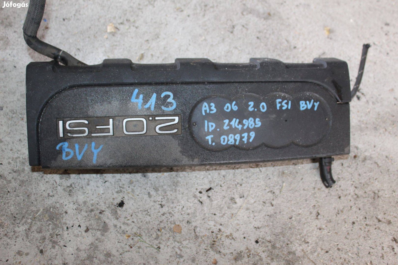 Audi A3 2.0FSI Bvy 03-08 motorburkolat 06F129208C