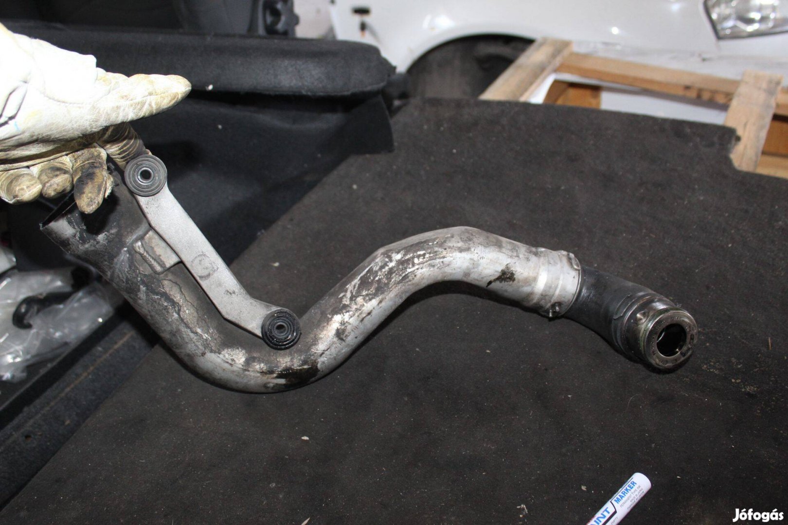 Audi A3 2.0TDI Bkd 2003-2012 intercooler cső 1K0145828D