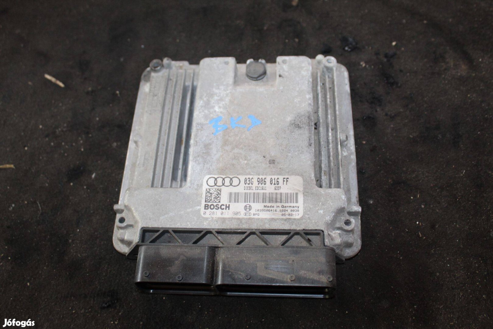 Audi A3 2.0TDI Bkd 2003-2012 motorvezérlő 03G906016FF