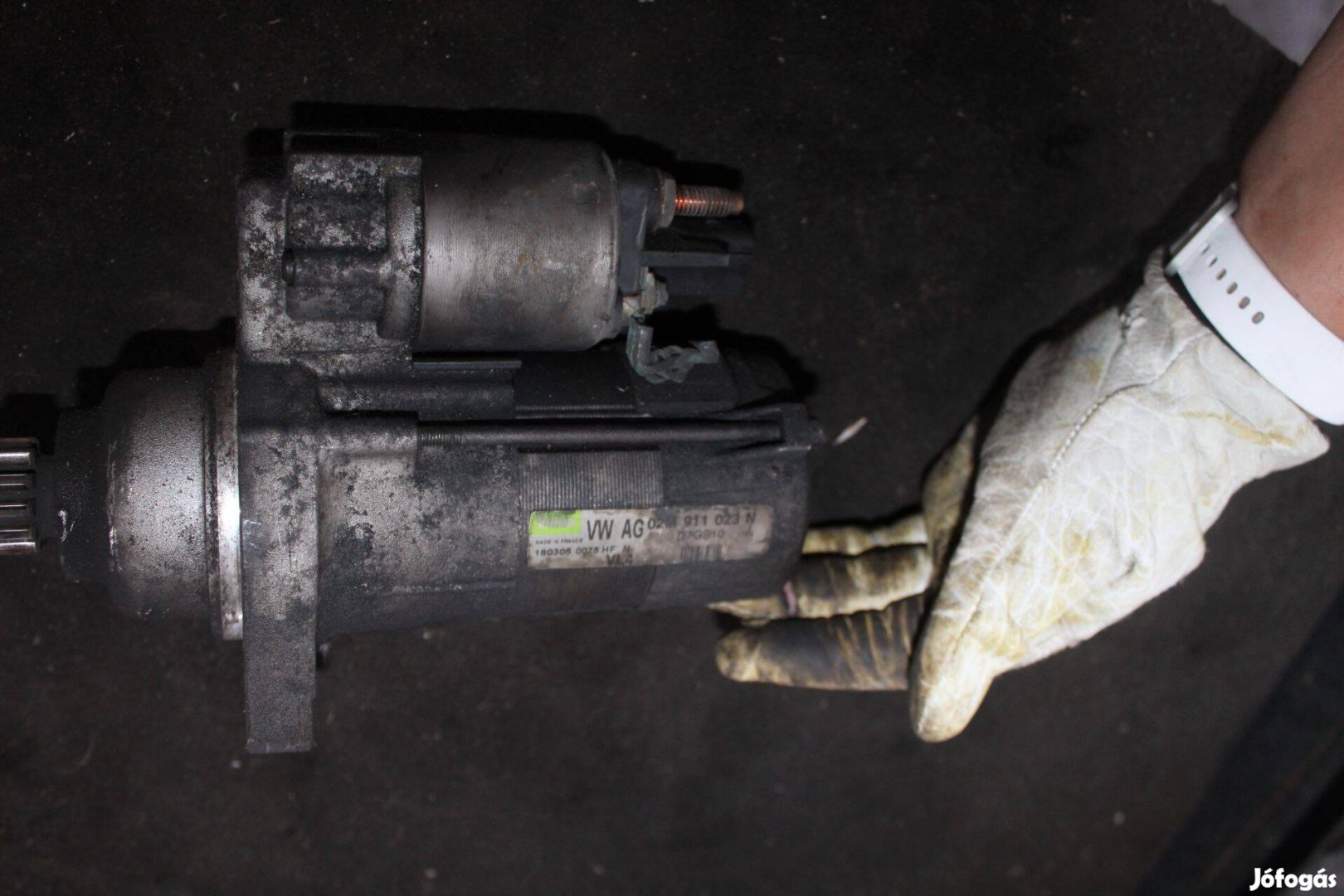 Audi A3 2.0TDI Bkd 2003-2012 önindító 02M911023N