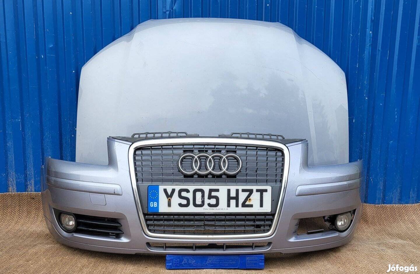 Audi A3 8P 2004-08 gyári motorháztető szürke