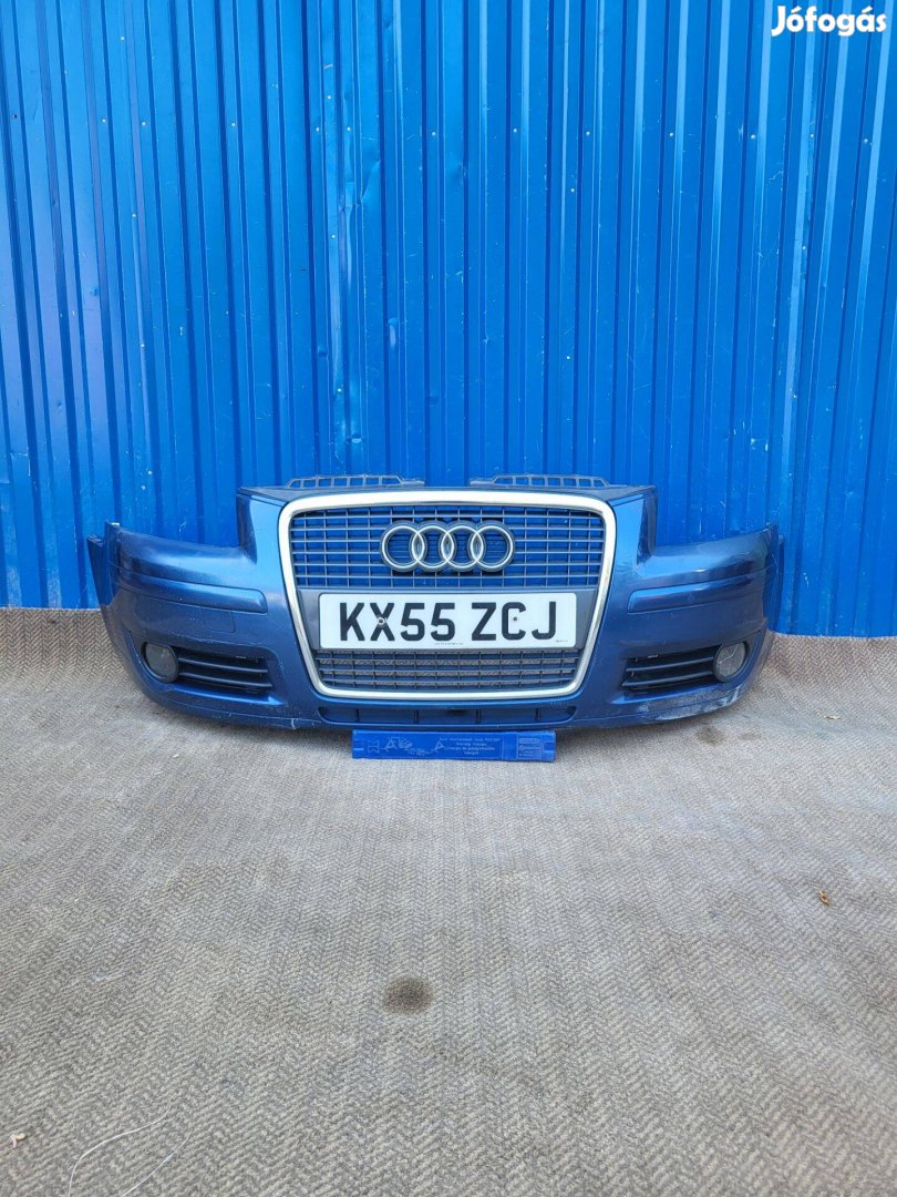 Audi A3 8P gyári 8P4807437 első lökhárító, homlokfal