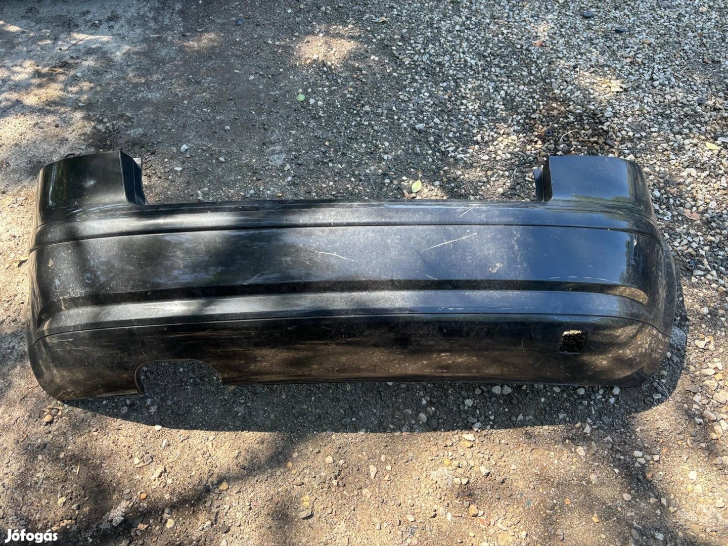 Audi A3 8P hátsó lökhárító fekete