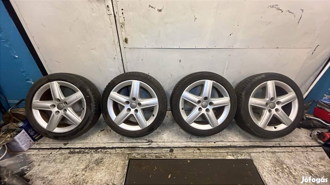 Audi A3 Alufelni garnitúra 5x112 r17 téli gumi