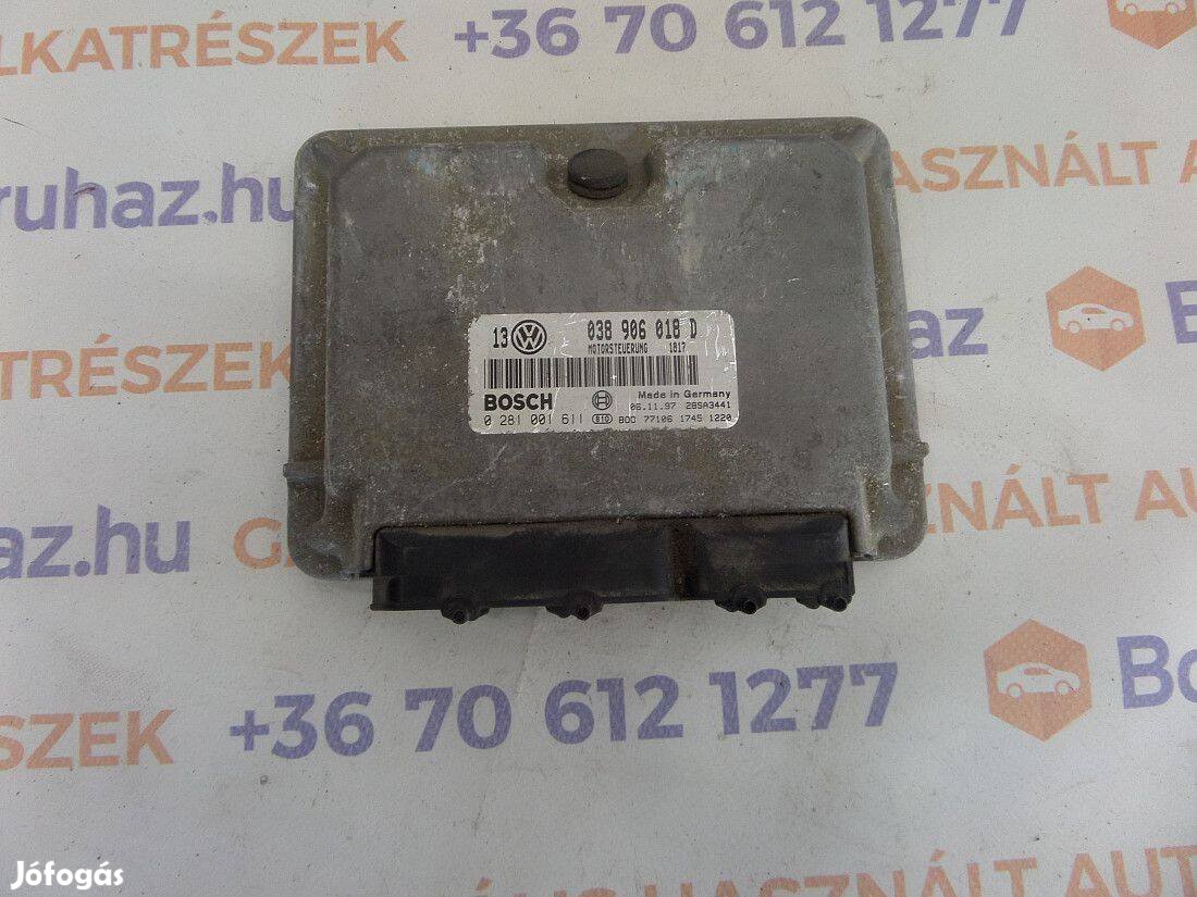 Audi A3 Eladó gyári, 1,9 TDI 90 LE motorvezérlő ECU