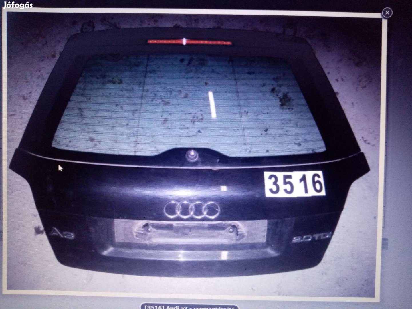 Audi A3 csomagtérajtó 2003-tól