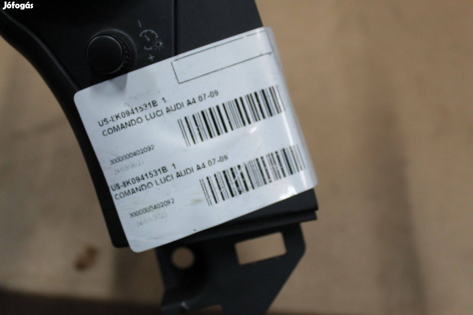 Audi A4 2007-2009 világítás kapcsoló 8K0941531B