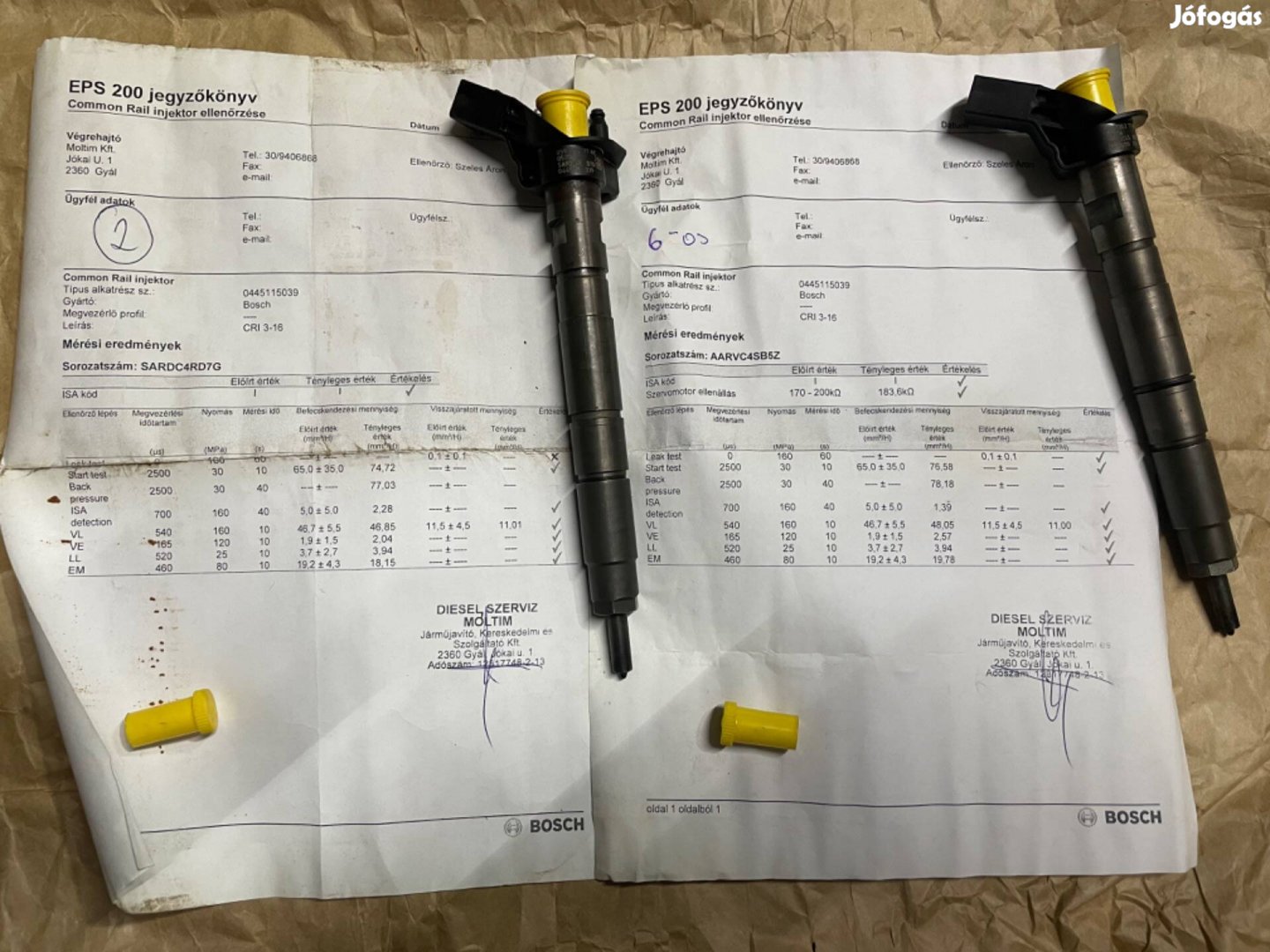 Audi A4 A6 2.7TDI porlasztó 059130277bb 059130277ac