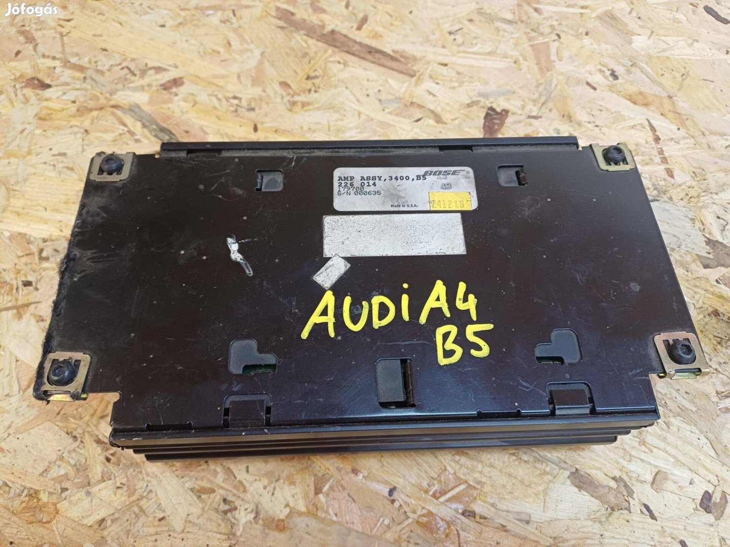 Audi A4 B5 1995-2001 Bose Erősítő 226014179700