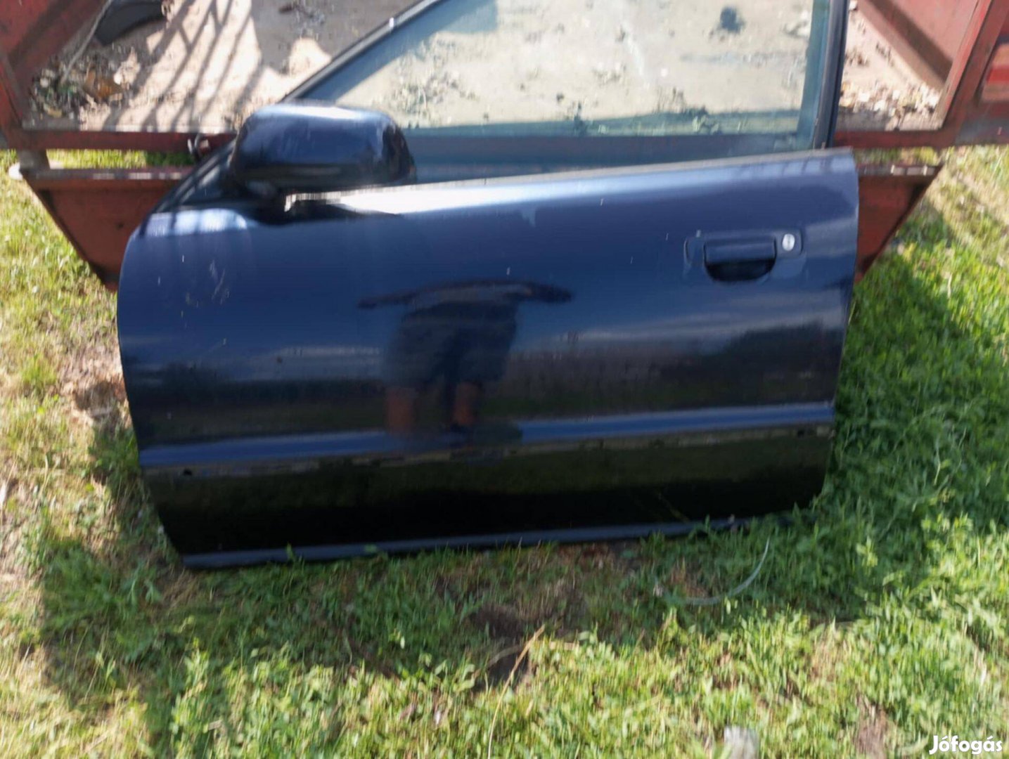 Audi A4 B5 Bal Első Sötétkék Ajtó (Postázom is)