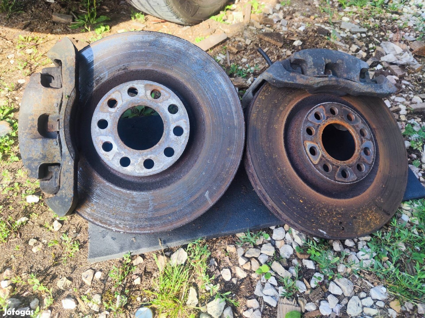 Audi A4 B6 B7 320mm komplett nagy fék szett egyben 