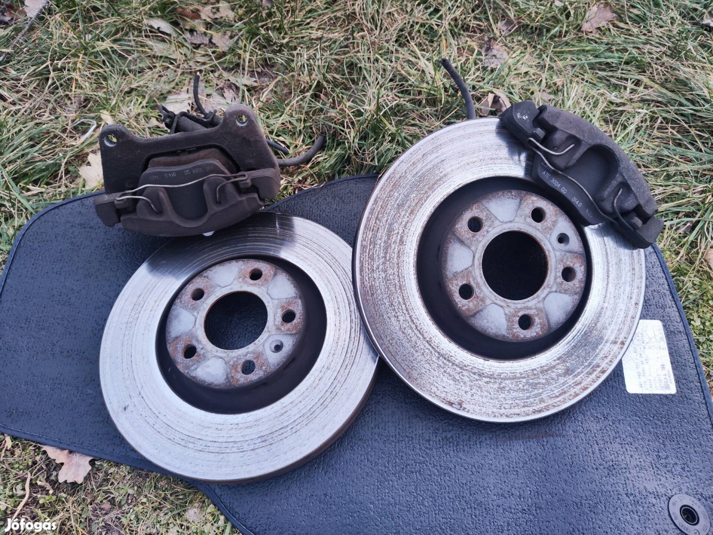 Audi A4 B6 B7, A6 C5 újszerű 312mm ATE fék szett kompletten 
