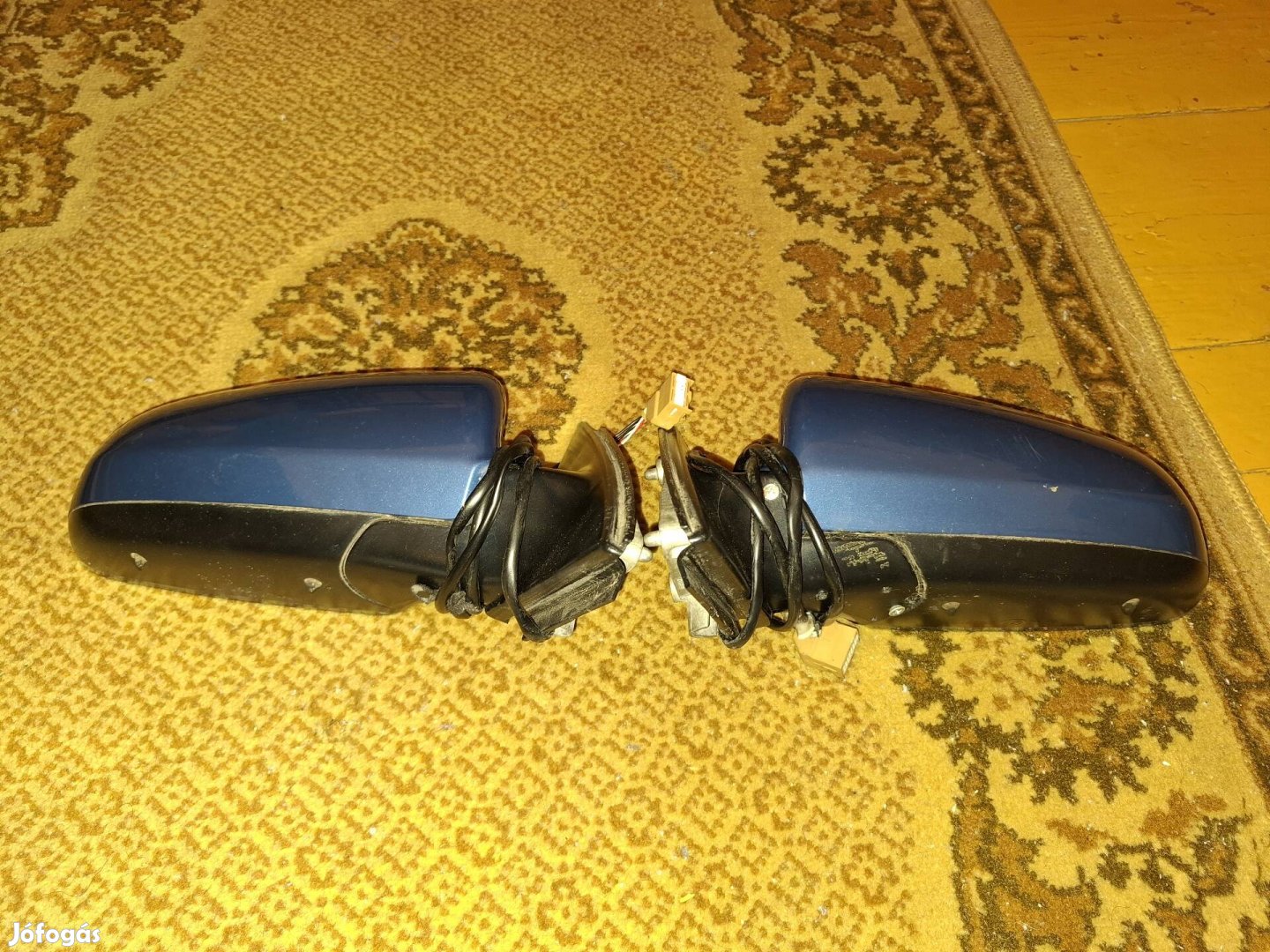 Audi A4 B6 Kék Visszapillantó Tükör (Elektromos)