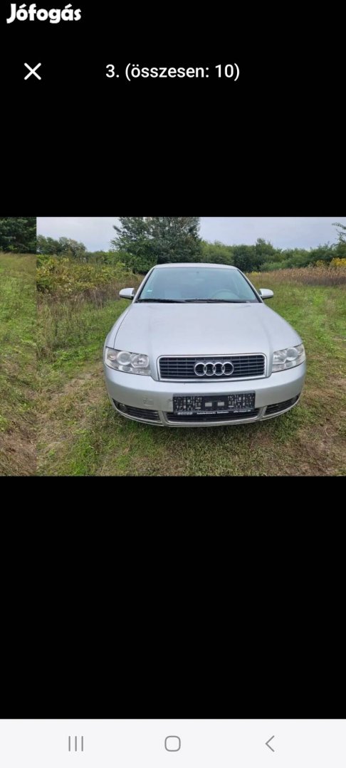 Audi A4 B6 alkatrészek