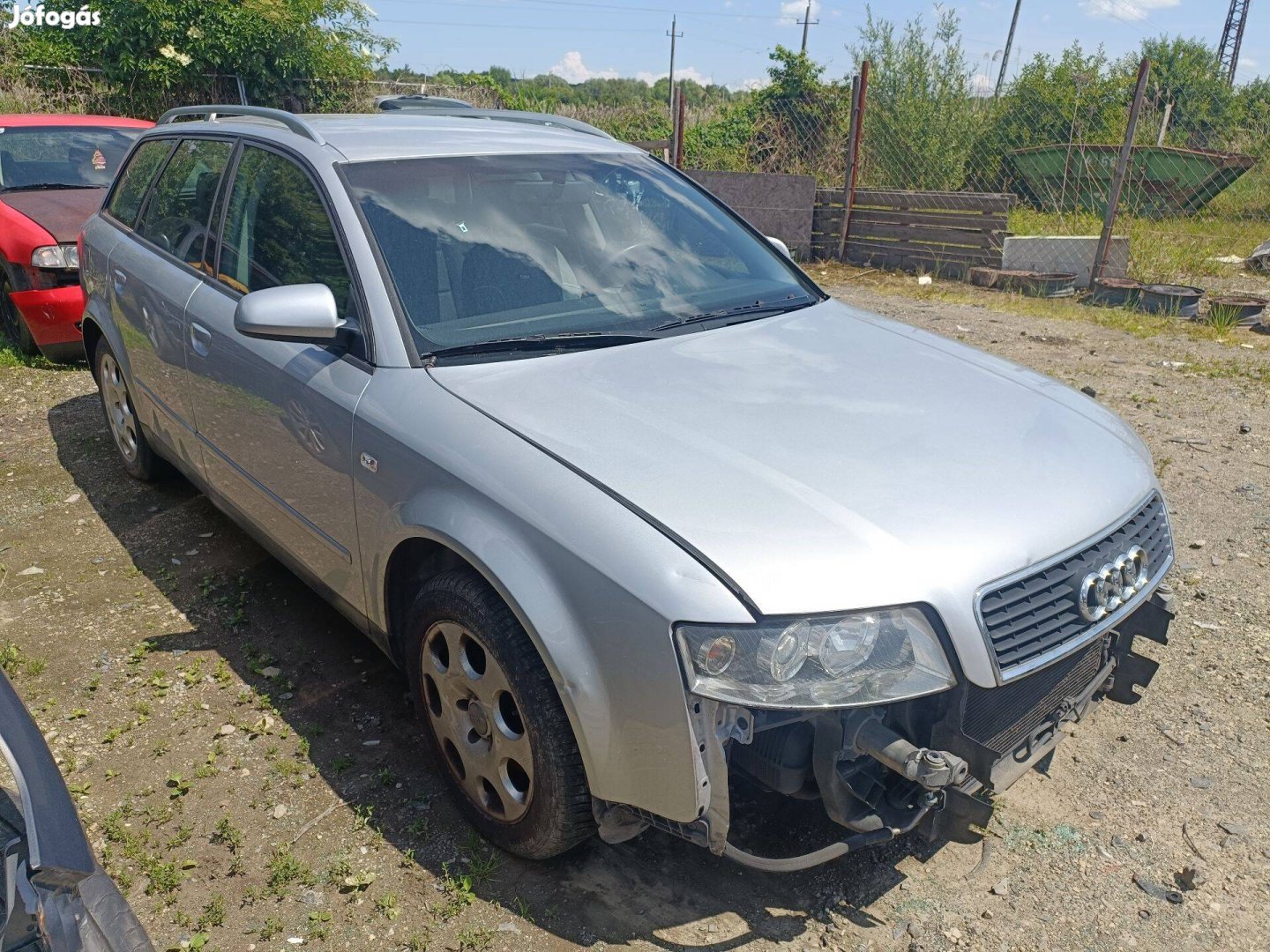 Audi A4 B6 kombi, gyári, rozsdamentes karosszéria elem, LY7W színben