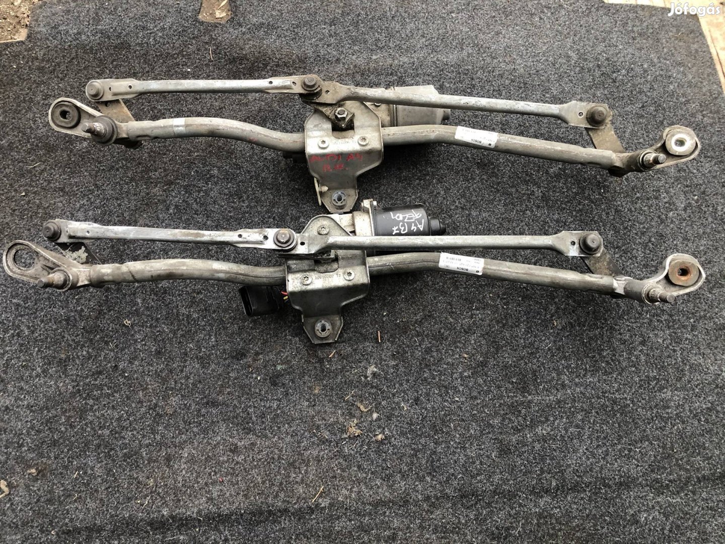Audi A4 B7 B6 ablaktörlő motor + szerkezet