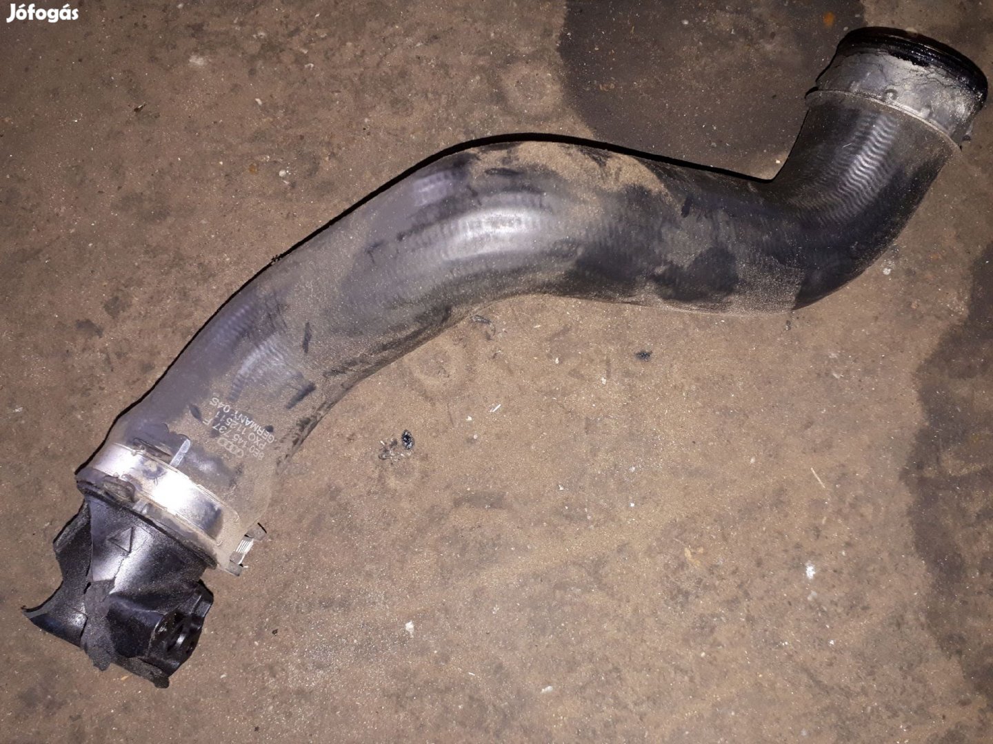 Audi A4 B7 Turbócső Intercooler Cső