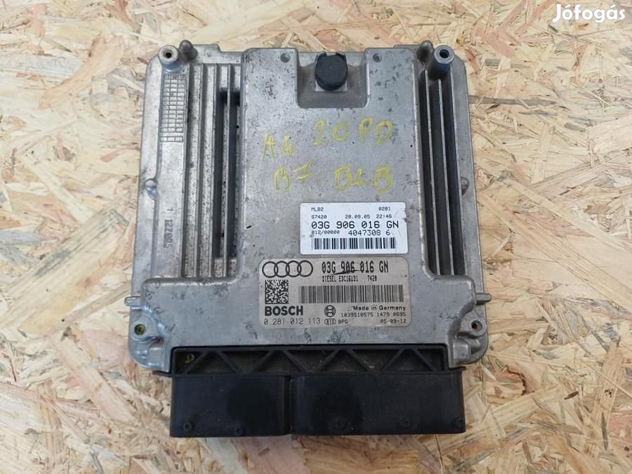 Audi A4 B7  (2004-2008) 2.0Tdi Diesel Motorvezérlő