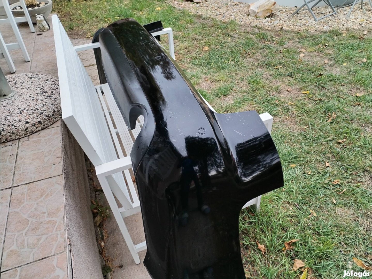 Audi A4 B7  ( Ly9b ) dupla kipufogós hátsó lökhárító ( szenzoros ).