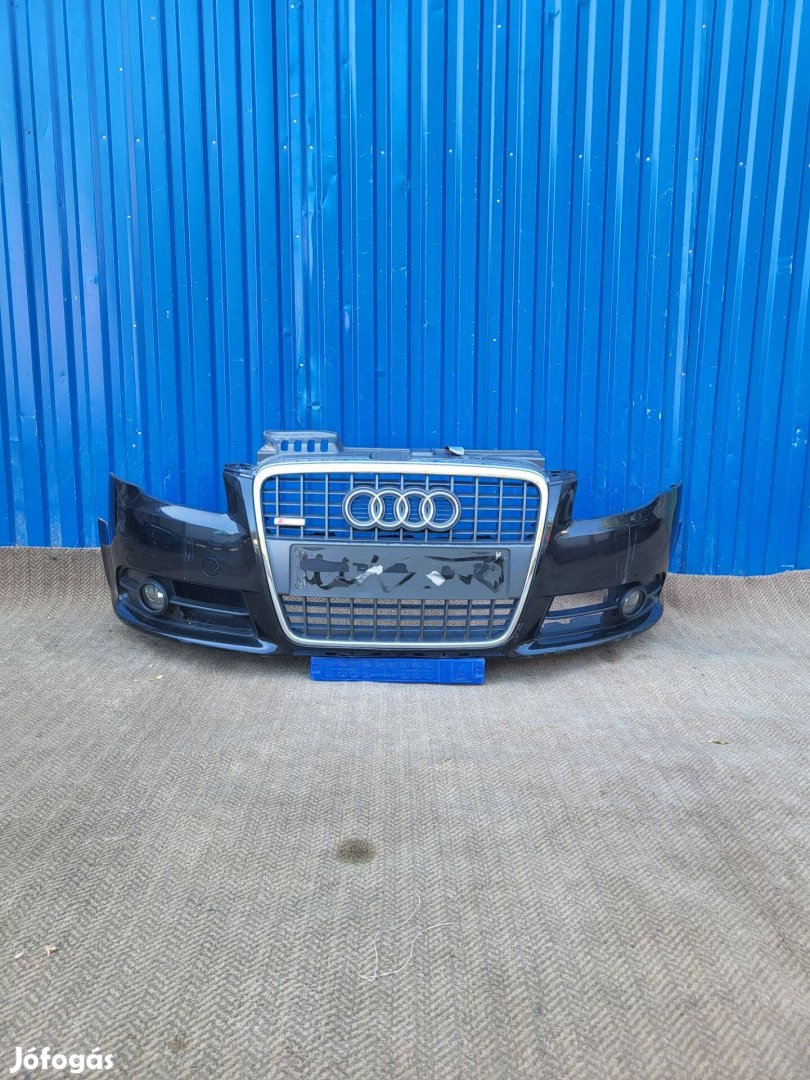 Audi A4 B7 gyári 8E0807437AF S-line első lökhárító 2004-08