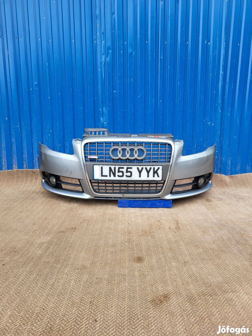 Audi A4 B7 gyári 8E0807437AF S-line első lökhárító 2004-08