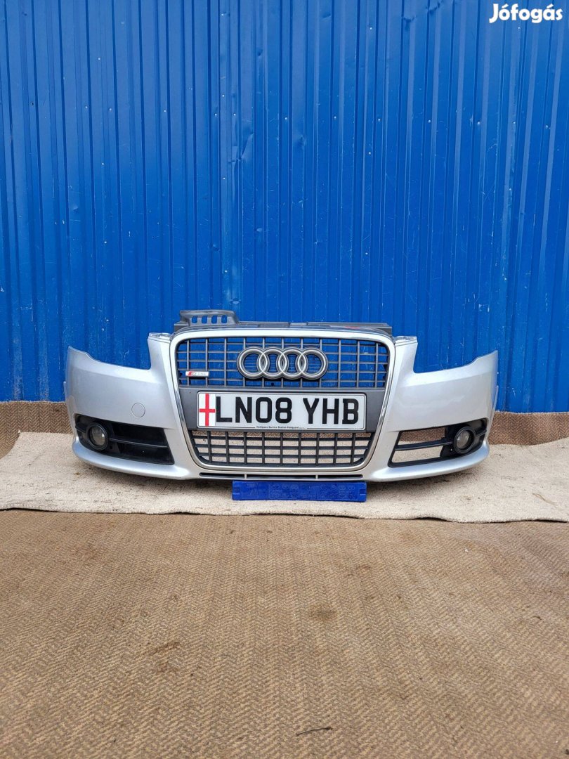 Audi A4 B7 gyári 8E0807437AF S-line első lökhárító 2004-08