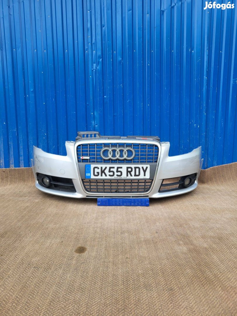 Audi A4 B7 gyári 8E0807437AF S-line első lökhárító 2004-08