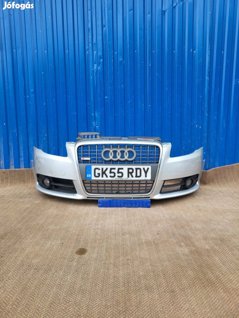 Audi A4 B7 gyári 8E0807437AF S-line első lökhárító 2004-08