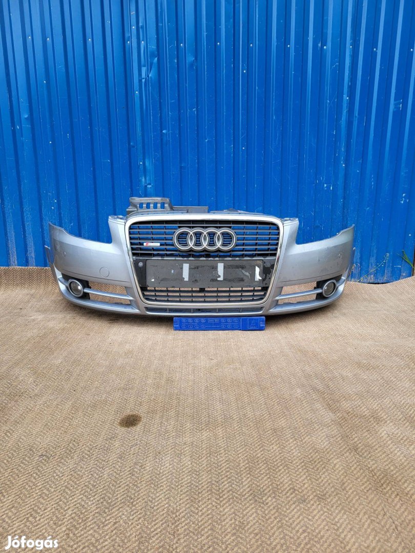 Audi A4 B7 gyári 8E0807437AG első lökhárító 2004-08 4 radar