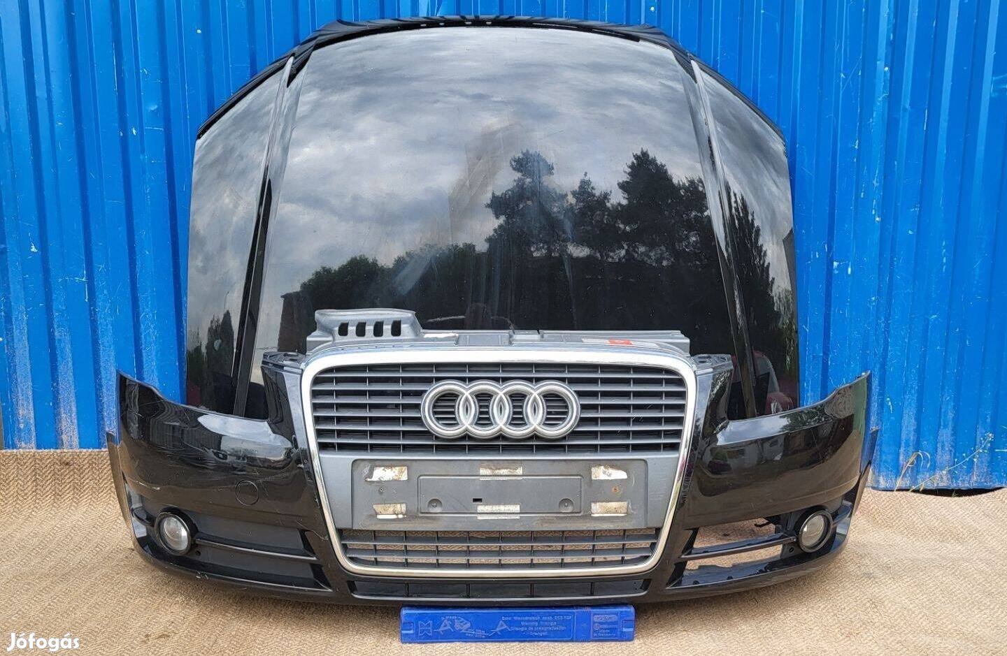 Audi A4 B7 gyári motorháztető 2004-08 fekete