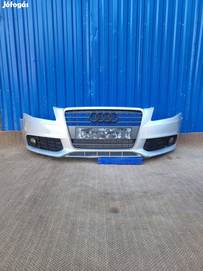 Audi A4 B8 2008- gyári 8K0807437 első lökhárító, hűtőrács 8K0853651