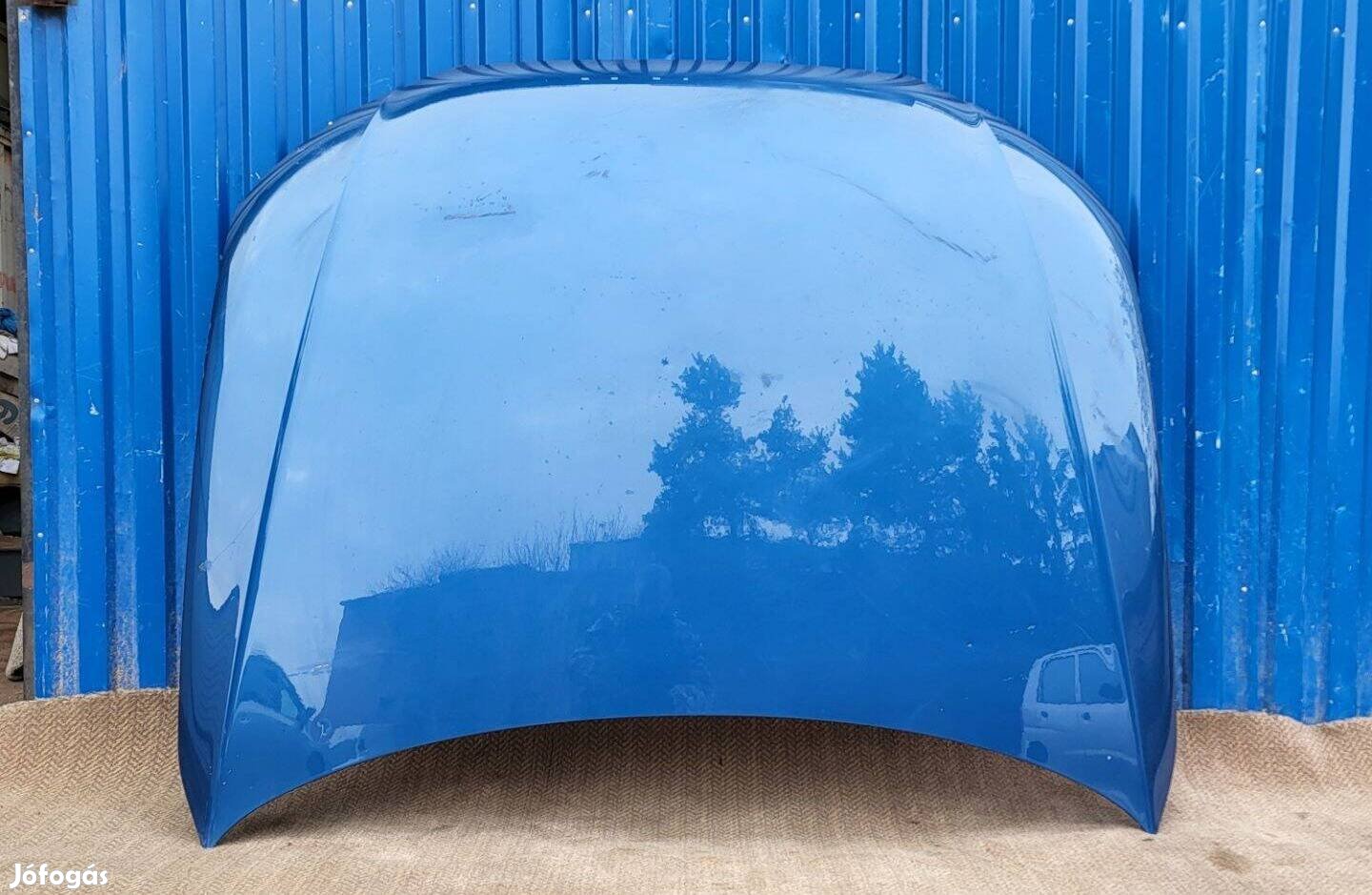 Audi A4 B8 2008- gyári motorháztető kék