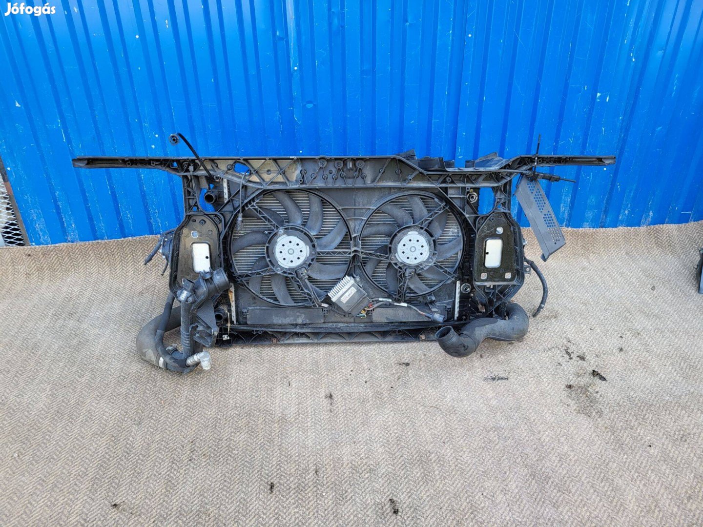 Audi A4 B8 2.0 TFSI intercooler cső 8K0145673 BB, homlokfal