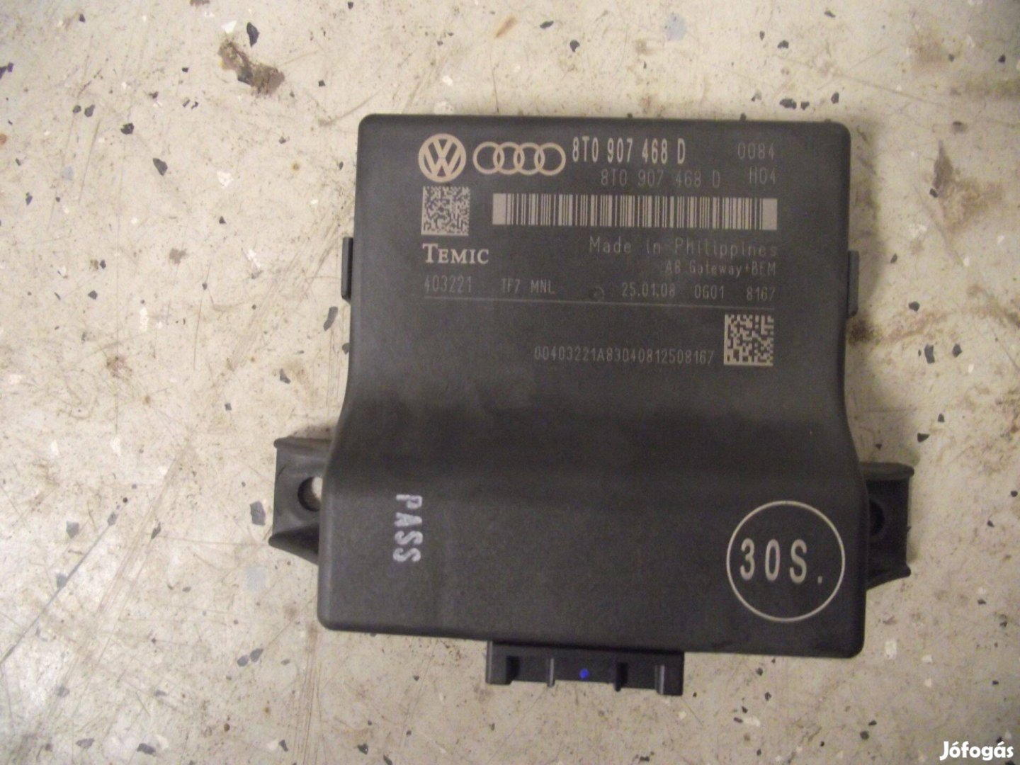 Audi A4 B8 A5 Gateway modul 8T0907468D 2008-2015