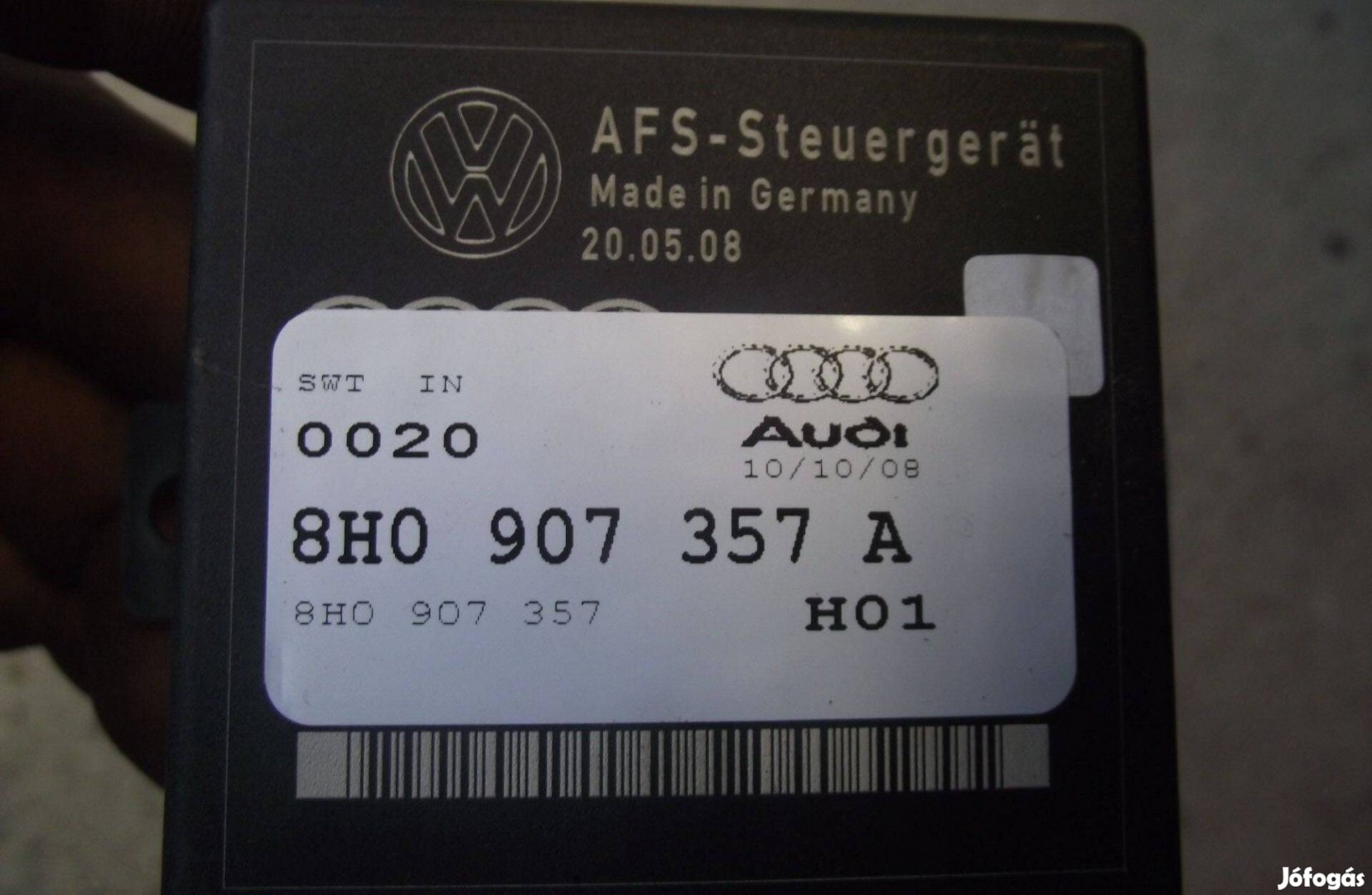 Audi A4 B8 A5 automata fényszóró vezérlő AFS 8H0907357A 8H0907357B