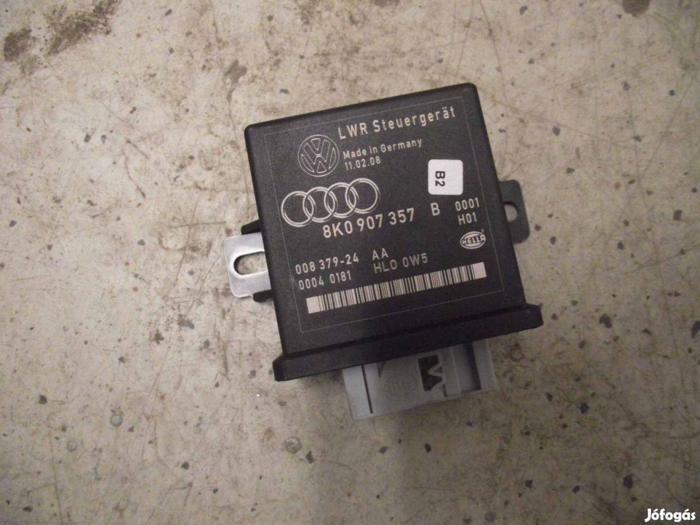 Audi A4 B8 A5 automata fényszóró vezérlő AFS 8H0907357A 8K0907357B