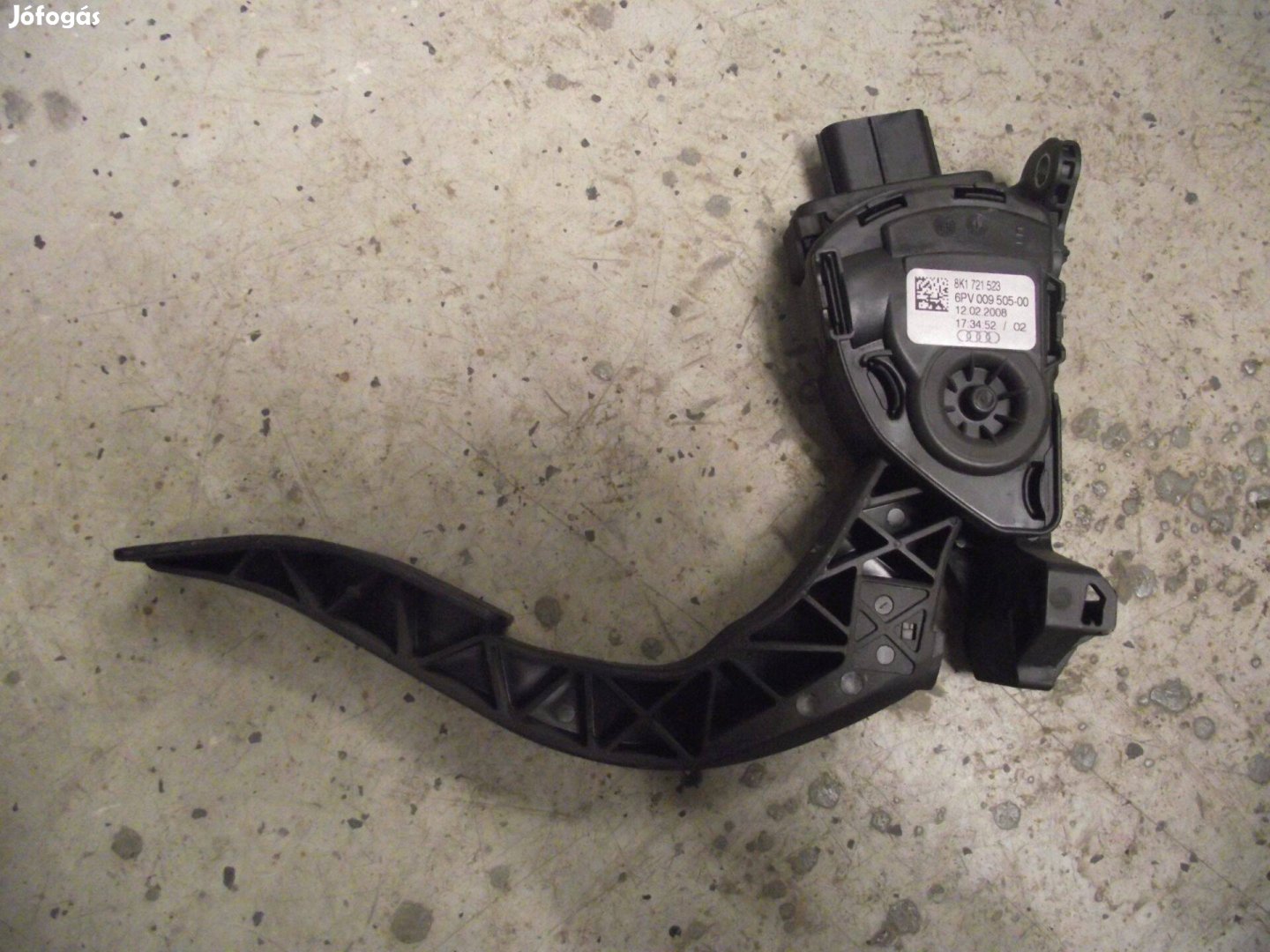 Audi A4 B8 A5 elektromos gázpedál 2008-2015 8K1721523