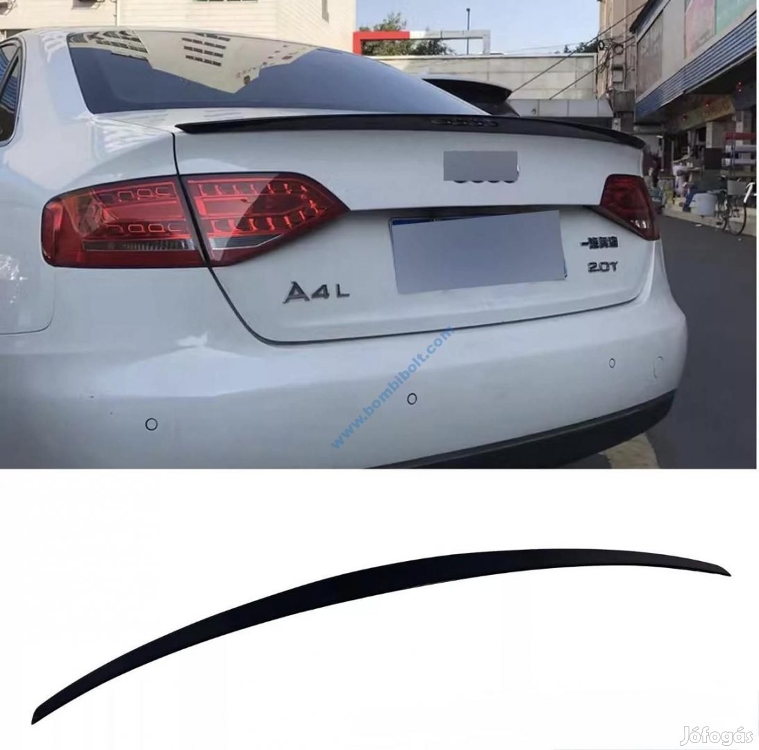 Audi A4 B8 csomagtér spoiler, szárny 2008-2012
