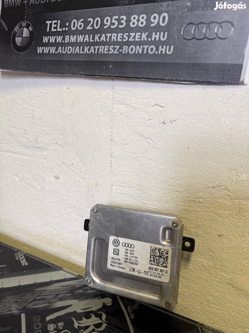 Audi A4 B8 facelift A6 4G xenon trafó 4G0 907 697 D