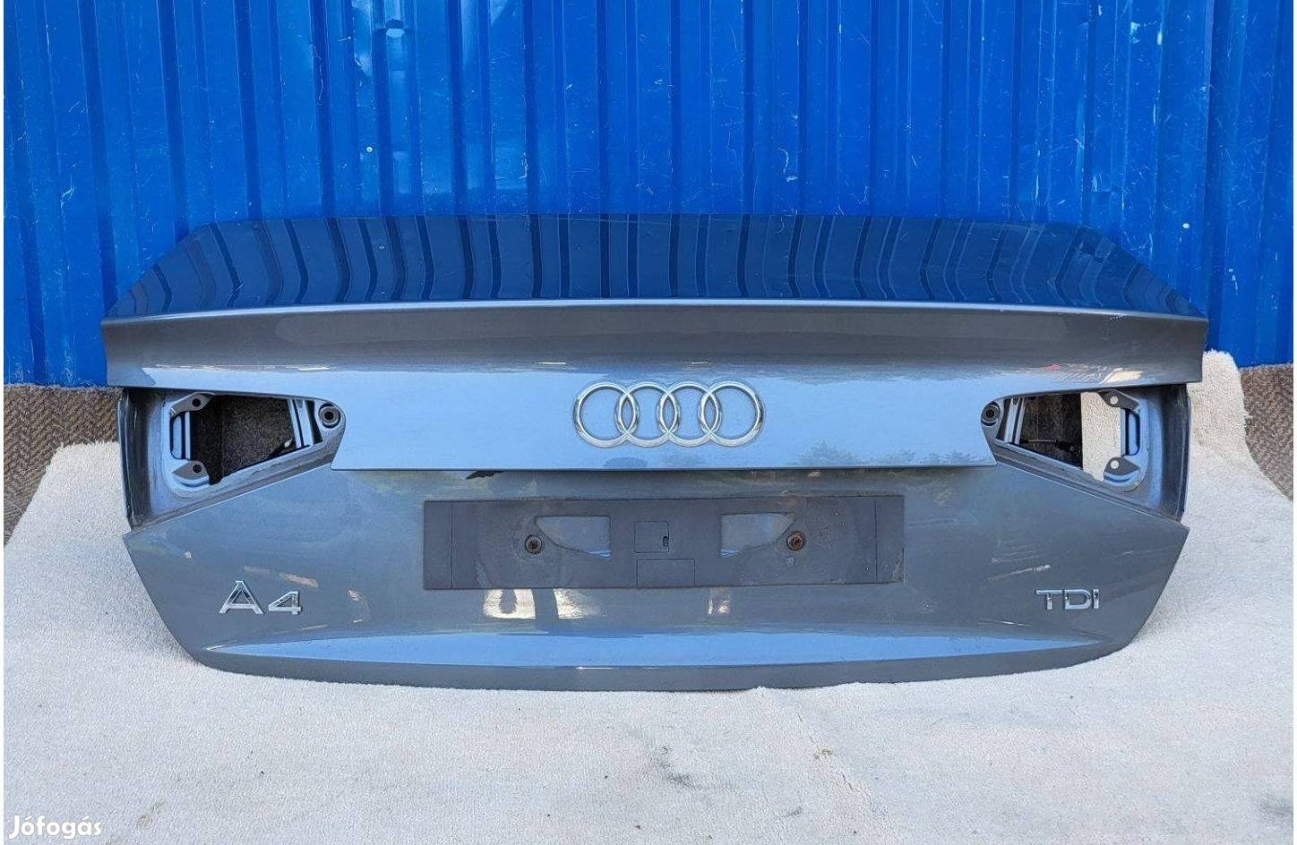 Audi A4 B8 gyári sedan csomagtér ajtó 2013-