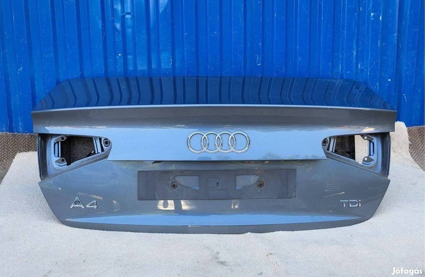 Audi A4 B8 gyári sedan csomagtér ajtó 2013-