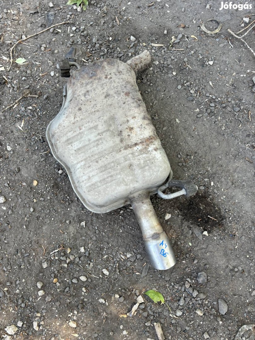 Audi A4 b6 kipufogó hátsó dob