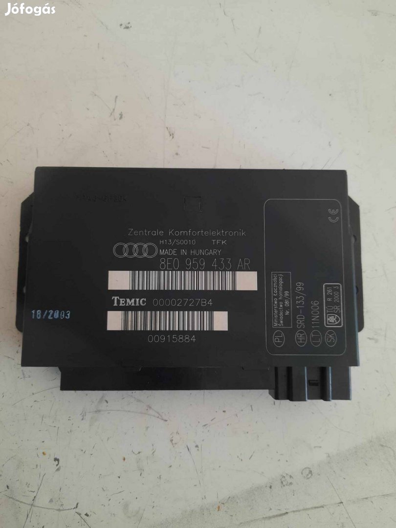 Audi A4 b6 komfort modul , elektronika 8E0959433BC