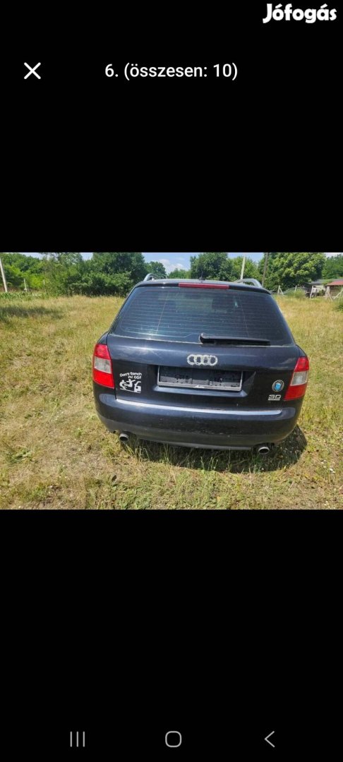 Audi A4 b6 mindene eladó 