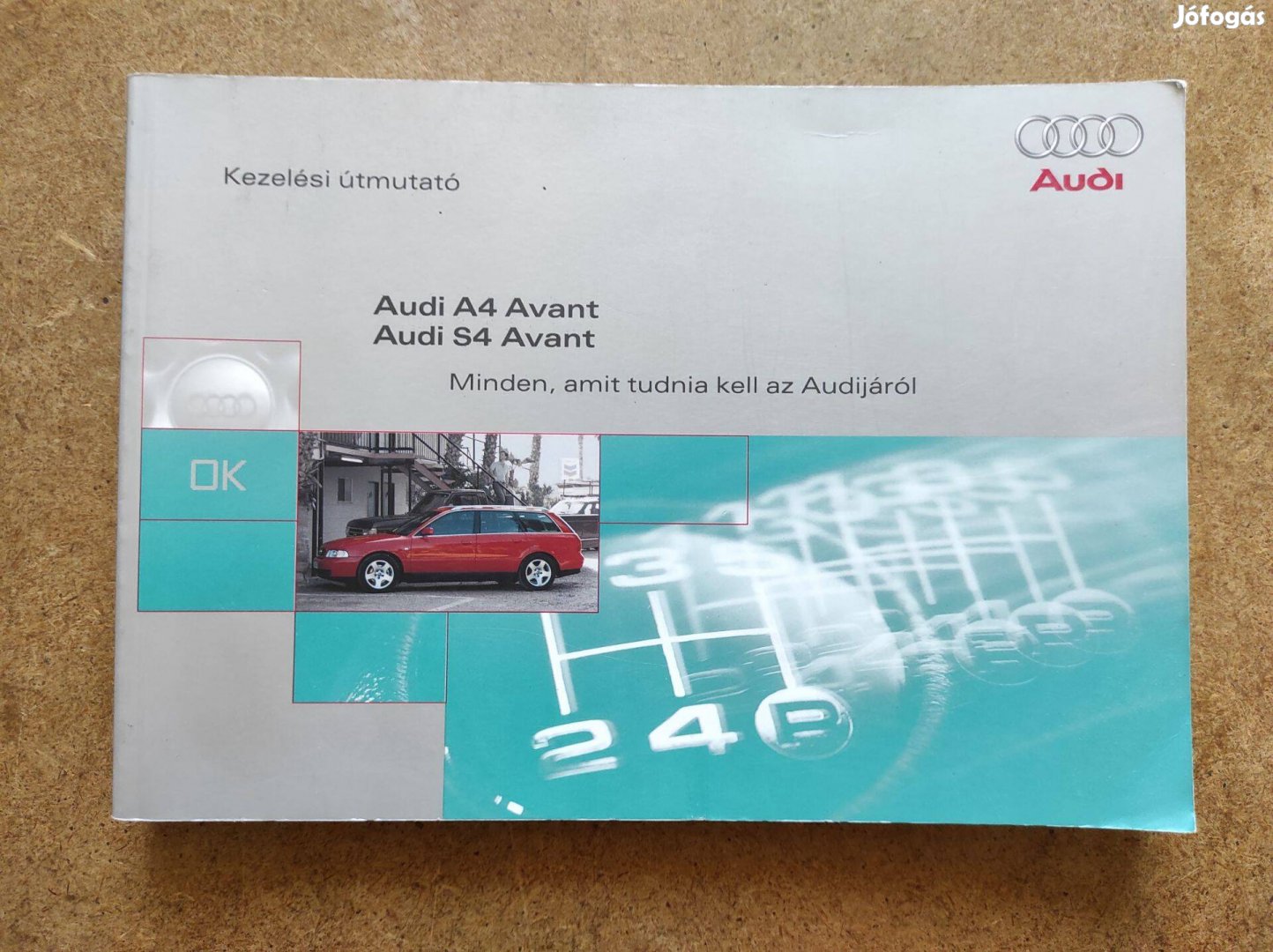 Audi A4 és S4 kezelési utasítás. 1998.11-