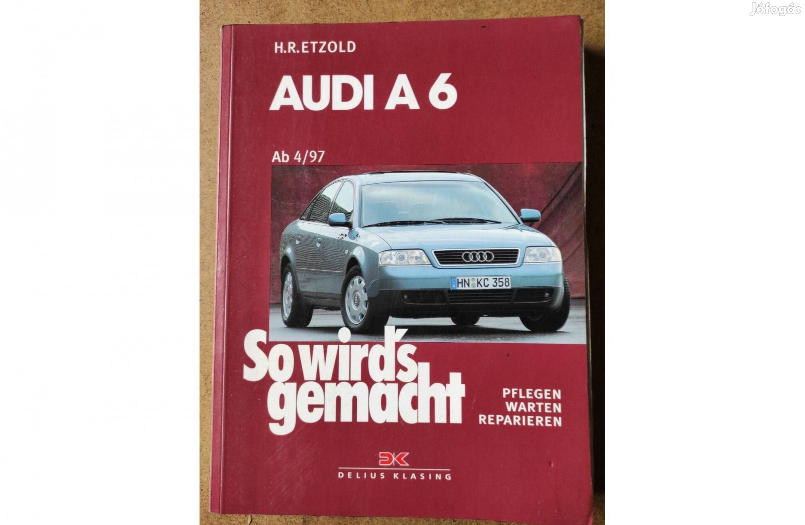 Audi A4 javítási karbantartási könyv